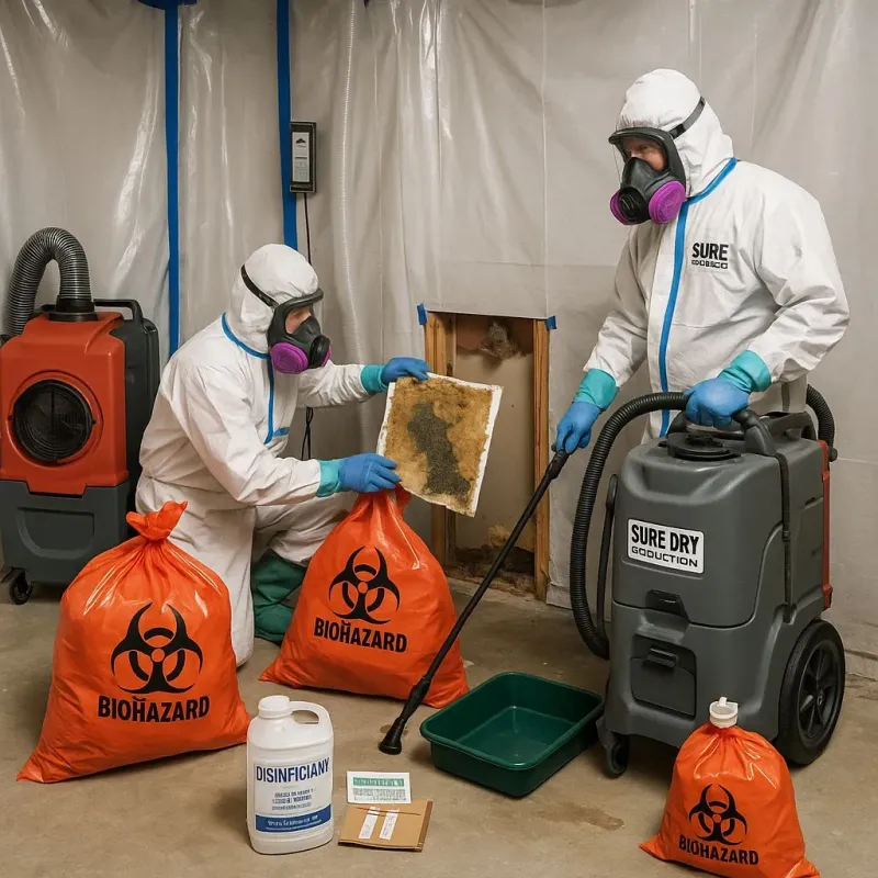 Contaminated Water Handling Protocols process in Baraga, MI