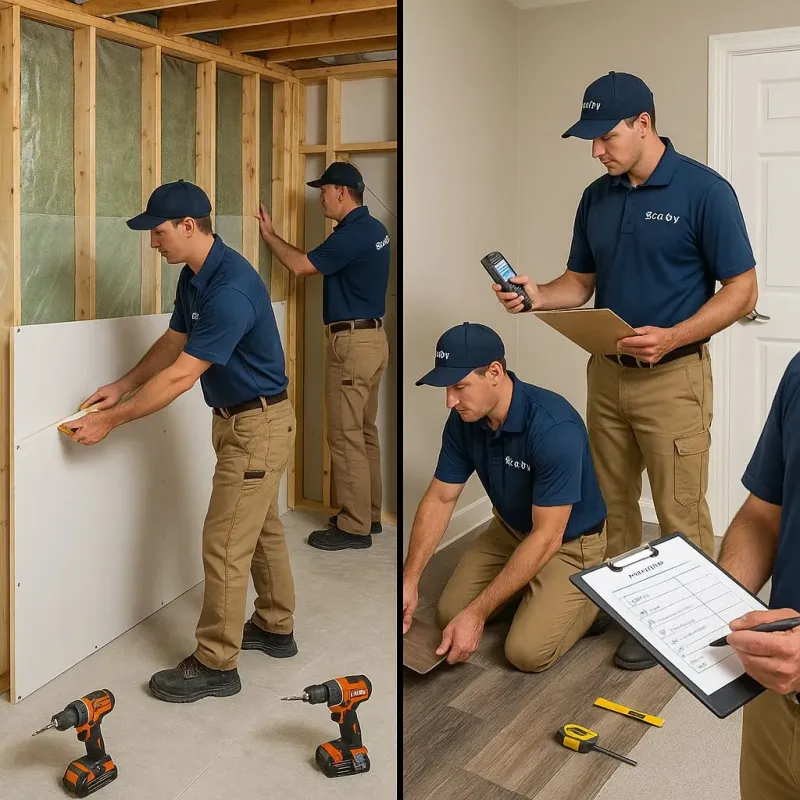 Repairs and Reconstruction process in Baraga, MI