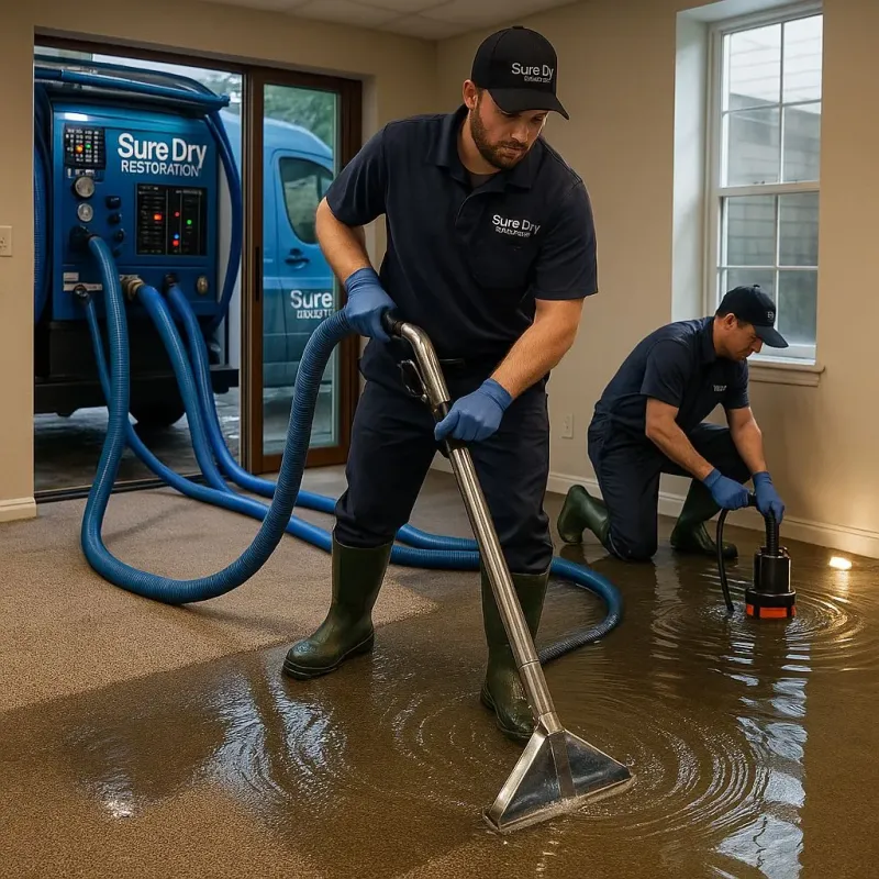 Water Extraction and Removal process in Baraga, MI
